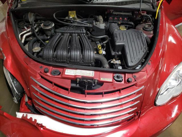 3A4GY5F91AT131463 - 2010 CHRYSLER PT CRUISER RED photo 11