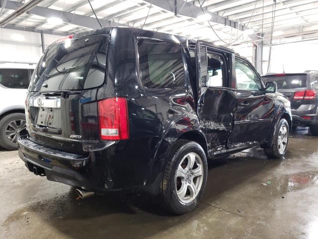 5FNYF4H57DB031441 - 2013 HONDA PILOT EXL BLACK photo 3