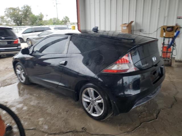 JHMZF1C69CS000808 - 2012 HONDA CR-Z EX BLACK photo 2