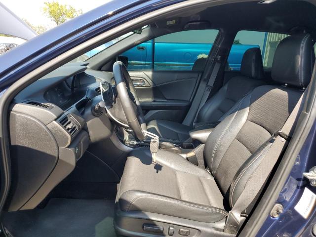 1HGCR2F68HA188493 - 2017 HONDA ACCORD SPORT BLUE photo 7