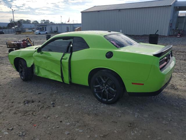 2C3CDZAG7PH567799 - 2023 DODGE CHALLENGER SXT GREEN photo 2