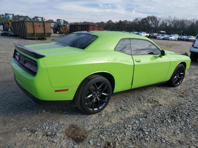 2C3CDZAG7PH567799 - 2023 DODGE CHALLENGER SXT GREEN photo 3