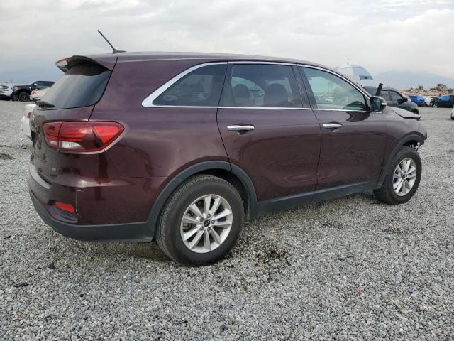 5XYPG4A31KG568815 - 2019 KIA SORENTO L BURGUNDY photo 3