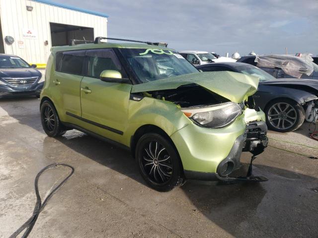 KNDJN2A2XE7711804 - 2014 KIA SOUL GREEN photo 4