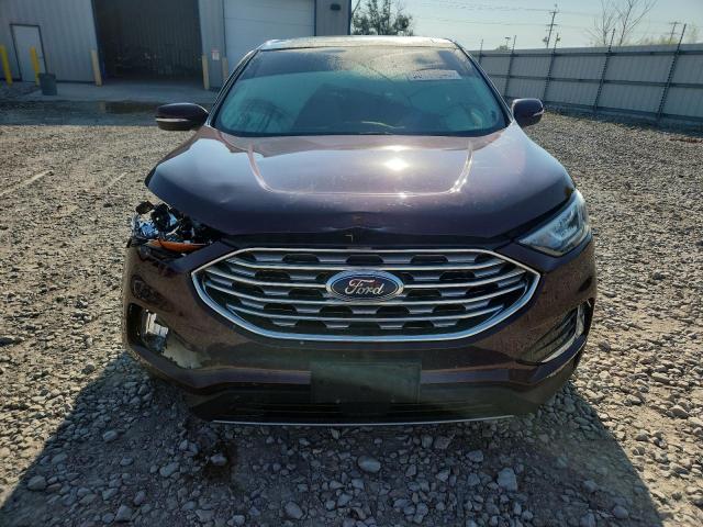 2FMPK4J91KBC35002 - 2019 FORD EDGE SEL 栗色 照片 5