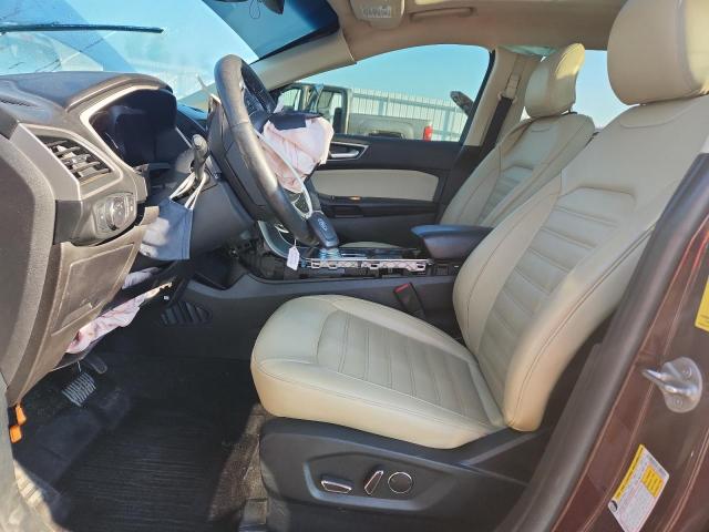 2FMPK4J91KBC35002 - 2019 FORD EDGE SEL 栗色 照片 7