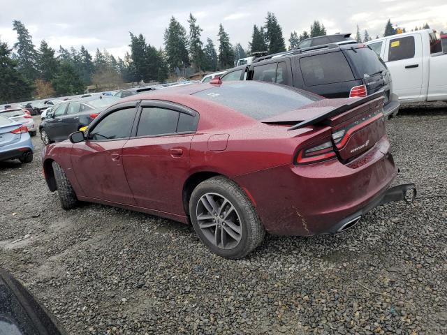 2C3CDXJG5JH241107 - 2018 DODGE CHARGER GT BURGUNDY photo 2