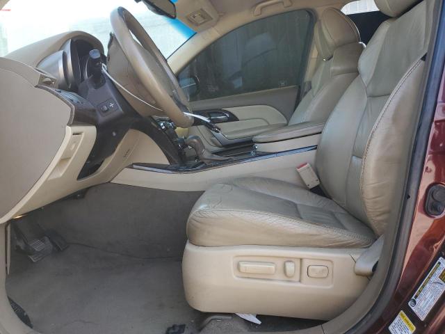 2HNYD2H62AH532563 - 2010 ACURA MDX TECHNOLOGY ბურგუნდია ფოტო 7