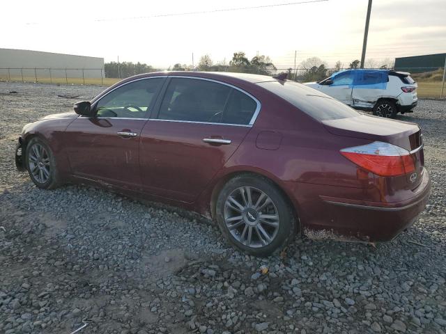 KMHGC4DE0BU120133 - 2011 HYUNDAI GENESIS 3.8L BURGUNDY photo 2