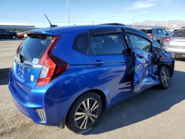 3HGGK5H88FM709556 - 2015 HONDA FIT EX BLUE photo 3