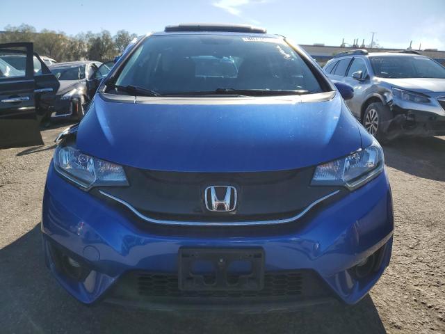 3HGGK5H88FM709556 - 2015 HONDA FIT EX BLUE photo 5