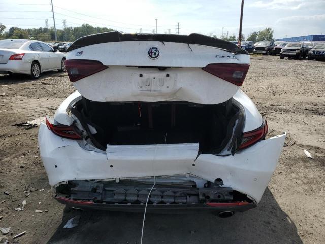ZARFANAN4L7625212 - 2020 ALFA ROMEO GIULIA WHITE photo 6