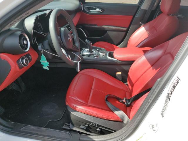 ZARFANAN4L7625212 - 2020 ALFA ROMEO GIULIA WHITE photo 7