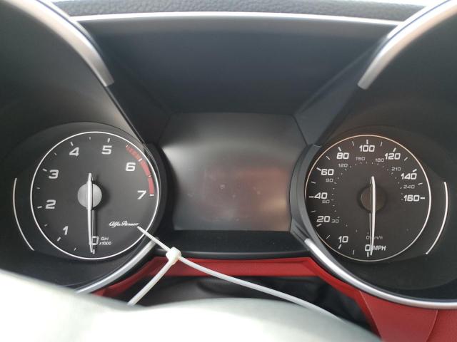 ZARFANAN4L7625212 - 2020 ALFA ROMEO GIULIA WHITE photo 9