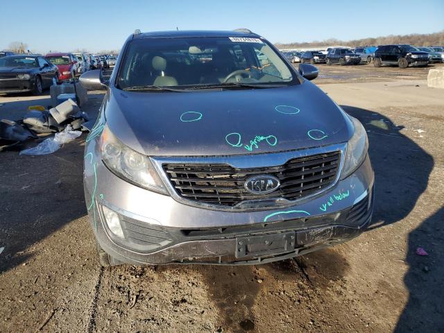 KNDPCCA23B7090018 - 2011 KIA SPORTAGE EX GRAY photo 5