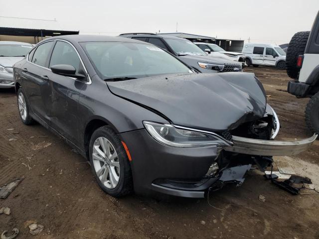 1C3CCCFB4HN501071 - 2017 CHRYSLER 200 LX GRAY photo 4