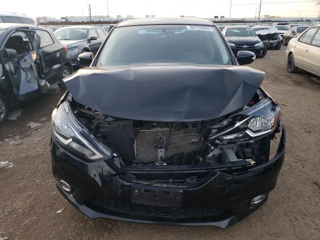 3N1AB7AP1HY388508 - 2017 NISSAN SENTRA S BLACK photo 5