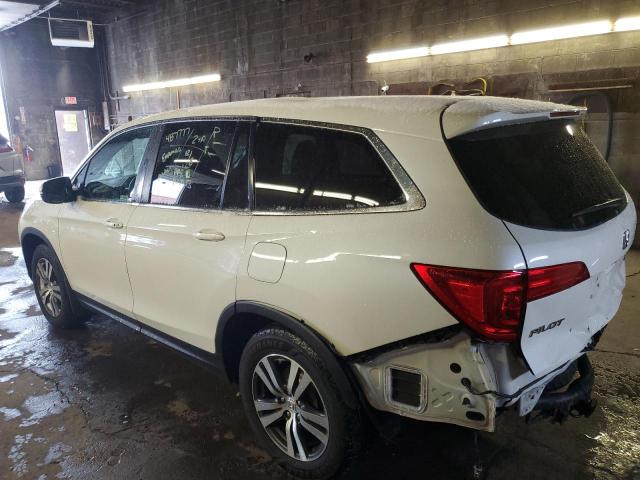 5FNYF6H54HB096698 - 2017 HONDA PILOT EXL WHITE photo 2