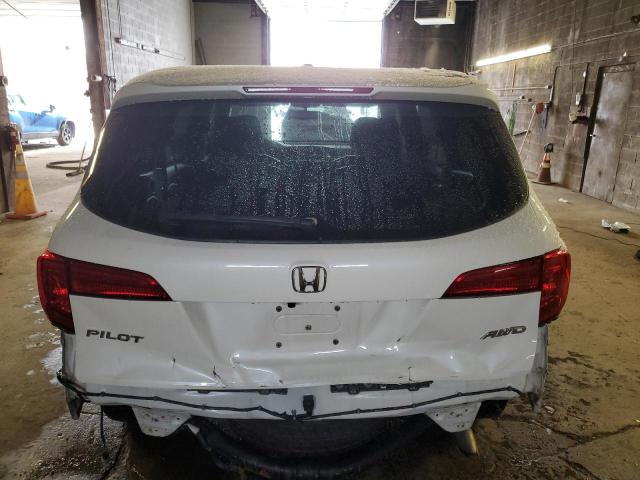 5FNYF6H54HB096698 - 2017 HONDA PILOT EXL WHITE photo 6