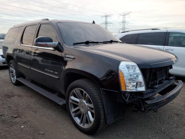 1GYS4JEF5ER224197 - 2014 CADILLAC ESCALADE ESV PREMIUM შავი ფოტო 4