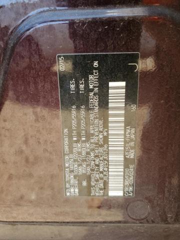 JTLZE4FE5FJ071396 - 2015 TOYOTA SCION XB 勃艮第红 照片 14