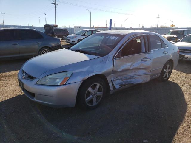 1HGCM56705A033151 - 2005 HONDA ACCORD EX SILVER photo 1