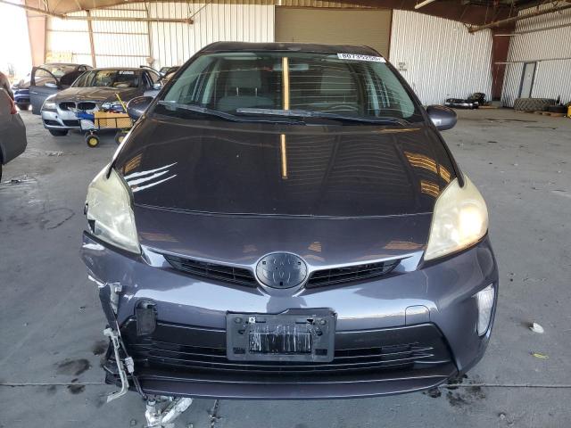 JTDKN3DU4D5676971 - 2013 TOYOTA PRIUS 灰色 照片 5
