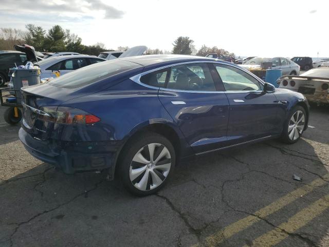 5YJSA1E20MF426235 - 2021 TESLA MODEL S Mavi foto 3