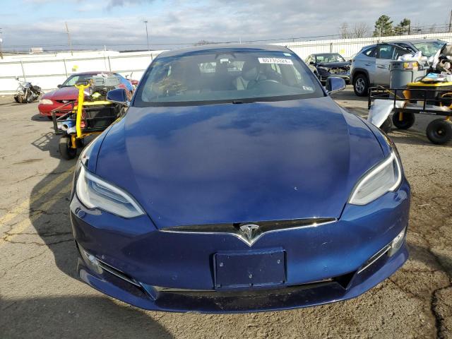 5YJSA1E20MF426235 - 2021 TESLA MODEL S Mavi foto 5