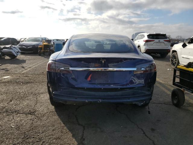 5YJSA1E20MF426235 - 2021 TESLA MODEL S Mavi foto 6