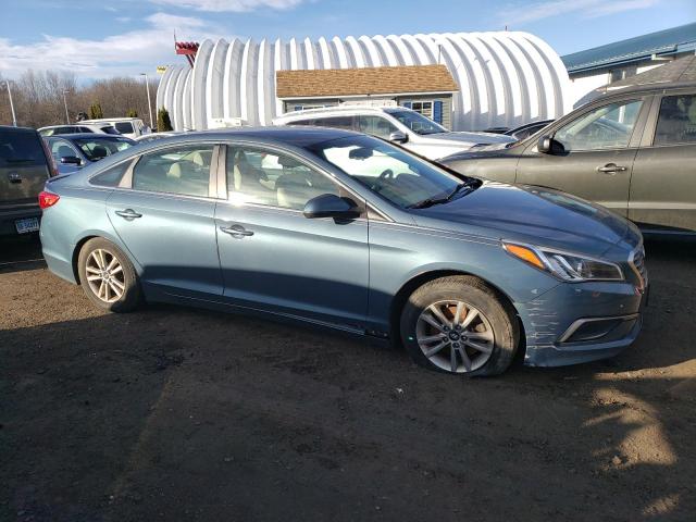 5NPE24AF3GH354408 - 2016 HYUNDAI SONATA SE BLUE photo 4