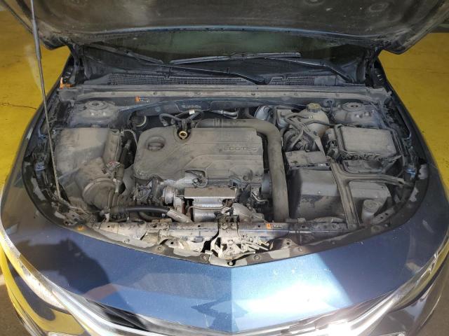 1G1ZD5ST0MF010698 - 2021 CHEVROLET MALIBU LT BLUE photo 11