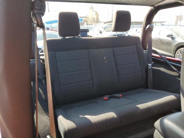 1C4AJWAG6CL237921 - 2012 JEEP WRANGLER SPORT წითელი ფოტო 11