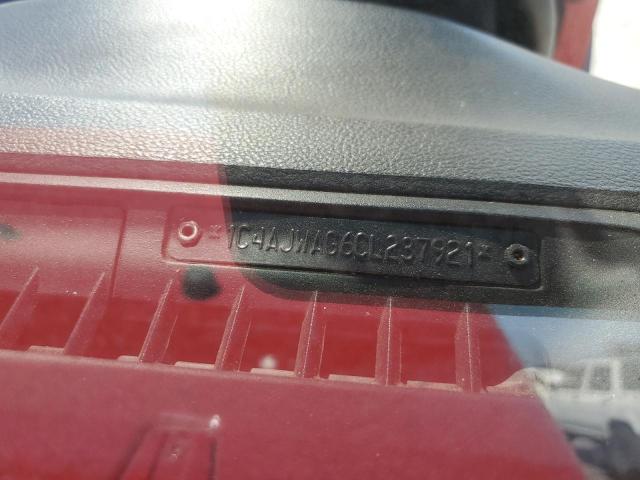 1C4AJWAG6CL237921 - 2012 JEEP WRANGLER SPORT წითელი ფოტო 13