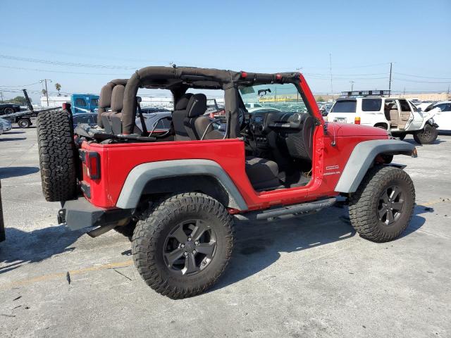 1C4AJWAG6CL237921 - 2012 JEEP WRANGLER SPORT წითელი ფოტო 3