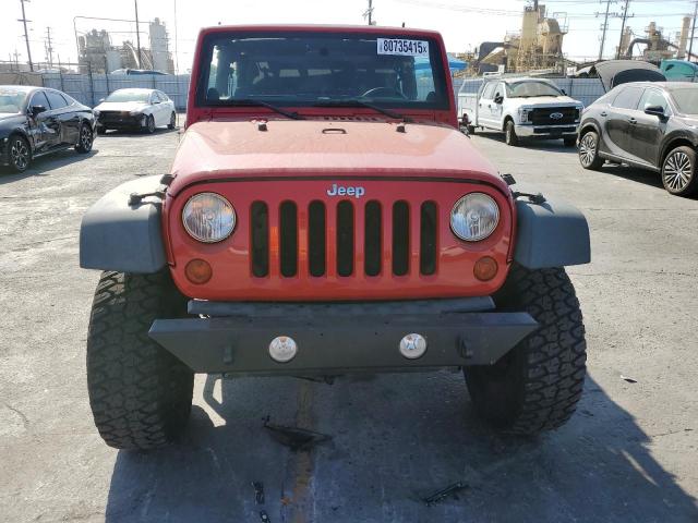 1C4AJWAG6CL237921 - 2012 JEEP WRANGLER SPORT წითელი ფოტო 5