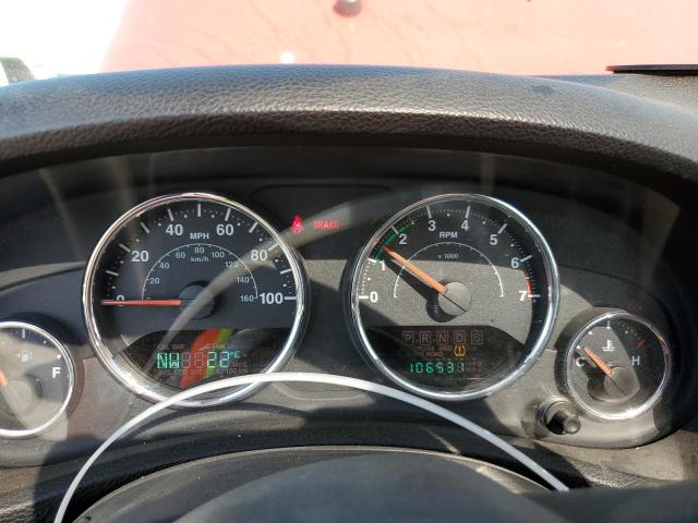 1C4AJWAG6CL237921 - 2012 JEEP WRANGLER SPORT წითელი ფოტო 9