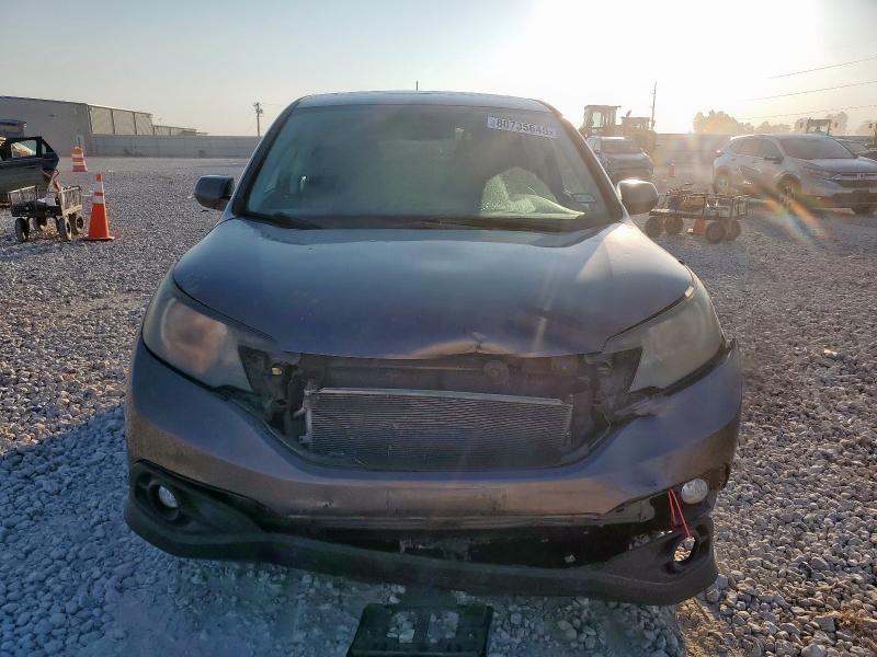 5J6RM3H5XCL024378 - 2012 HONDA CR-V EX GRAY photo 5