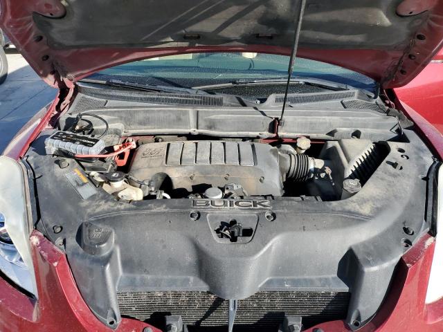 5GAKVDED1CJ395495 - 2012 BUICK ENCLAVE 红色 照片 12