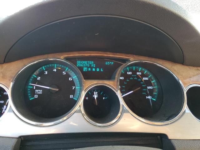 5GAKVDED1CJ395495 - 2012 BUICK ENCLAVE 红色 照片 9