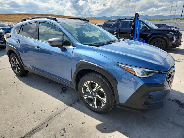JF2GUADC0RH296327 - 2024 SUBARU CROSSTREK PREMIUM BLUE photo 4