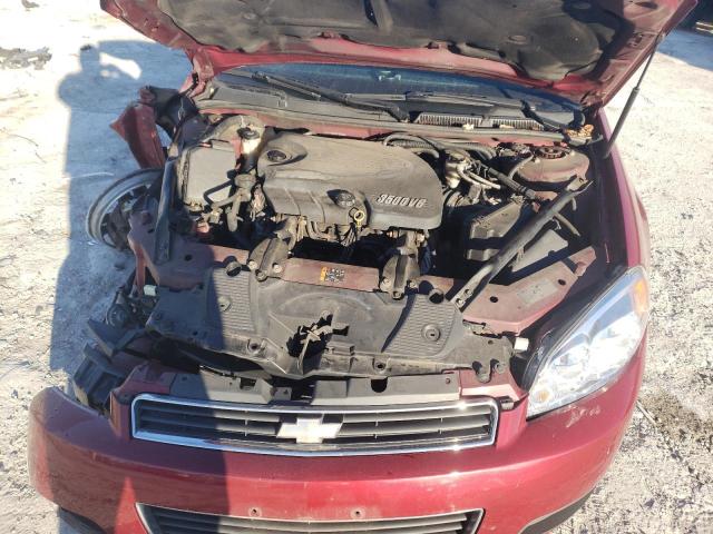 2G1WB5EK2B1185230 - 2011 CHEVROLET IMPALA LT RED photo 11