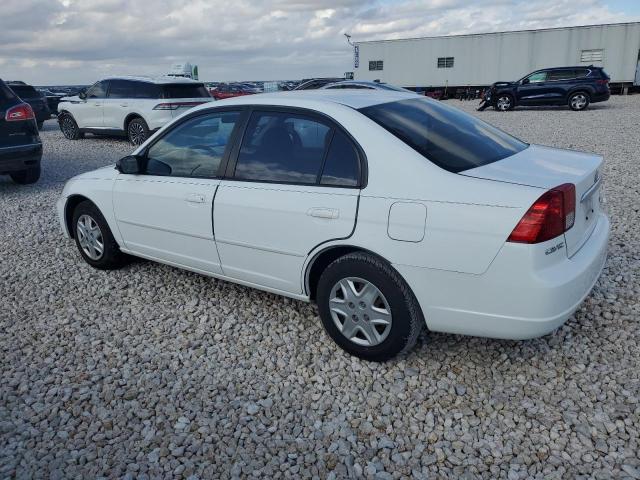 2HGES16593H564269 - 2003 HONDA CIVIC LX WHITE photo 2