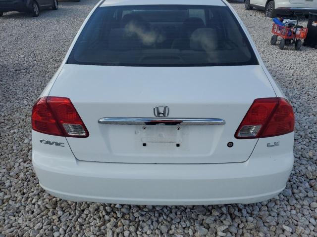 2HGES16593H564269 - 2003 HONDA CIVIC LX WHITE photo 6