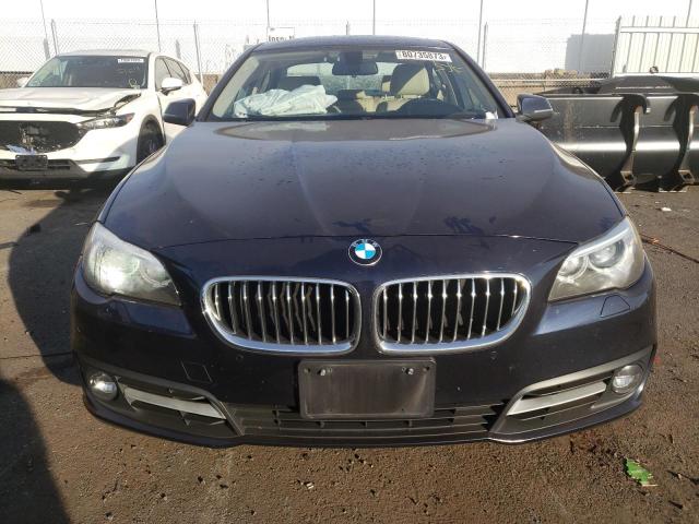 WBA5A7C50FD624530 - 2015 BMW 528 XI BLUE photo 5