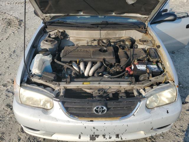 1NXBR12E72Z626844 - 2002 TOYOTA COROLLA CE 银色 照片 11