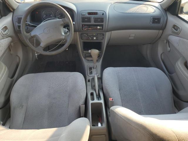 1NXBR12E72Z626844 - 2002 TOYOTA COROLLA CE 银色 照片 8