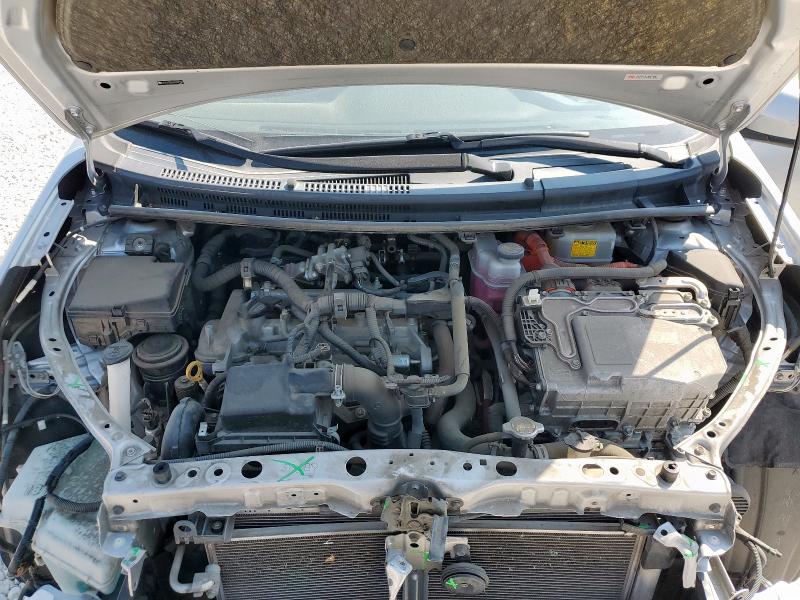 JTDKDTB36D1037706 - 2013 TOYOTA PRIUS C SILVER photo 11