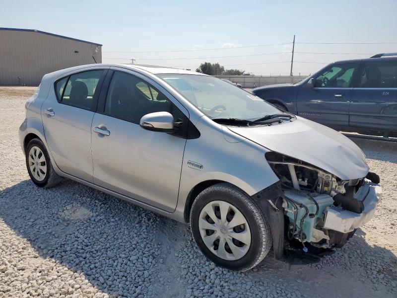 JTDKDTB36D1037706 - 2013 TOYOTA PRIUS C SILVER photo 4