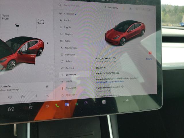 5YJ3E1EB6JF055408 - 2018 TESLA MODEL 3 RED photo 9